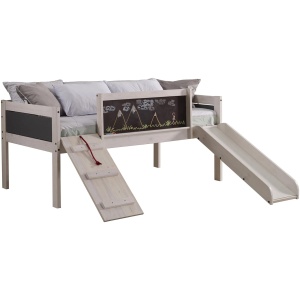 Art & Play Novelty Junior Low Loft Bed & 2 Toy Boxes