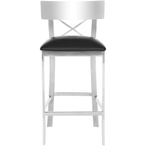 Denis Cross-Back Counter Stool