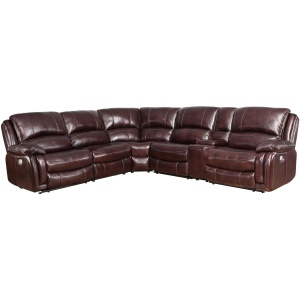 Denver Power 6-pc. Reclining Sectional Sofa