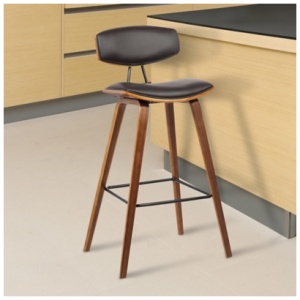 Fox Counter Height Bar Stool, Brown