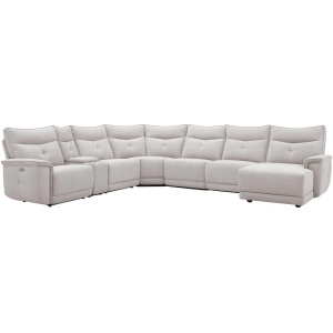 Graceland 7-pc. Sectional Sofa w/Power Headrests