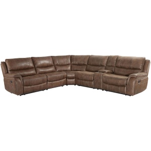 Lehi 6-pc. Manual Reclining Sectional Sofa