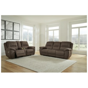 Next-Gen Gaucho Sofa and Loveseat, Espresso