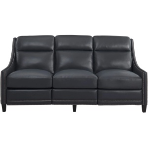 Sebastian Leather Power Sofa w/ Power Headrest