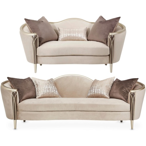 Villa Cherie 2-pc. Sofa & Loveseat Set