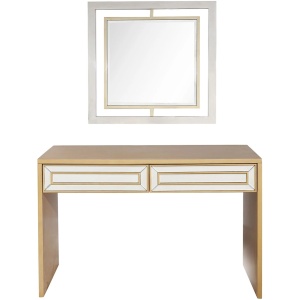 Virginia Wall Mirror and Console Table