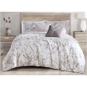 Bebejan Natural Leaves 5-pc. Reversible Comforter Set