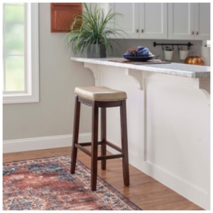 Claridge Backless Bar Stool, Sand