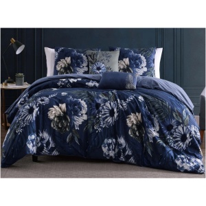 Delphine 5-pc. Reversible Comforter Set