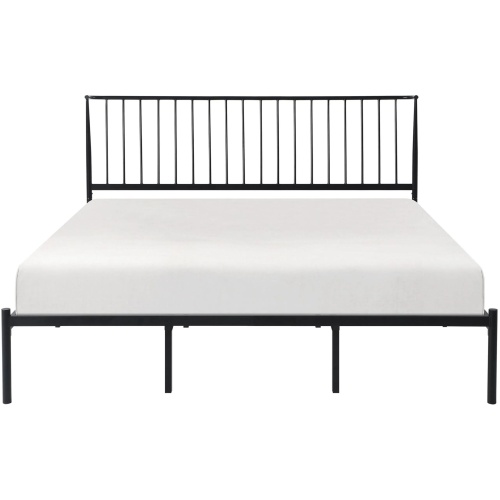 Fawn King Metal Platform Bed