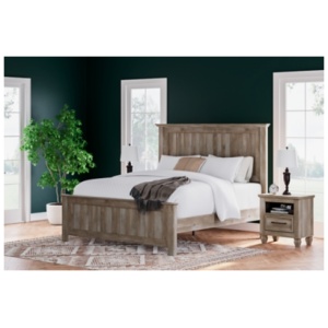 Gardanza Panel Bed, Sand