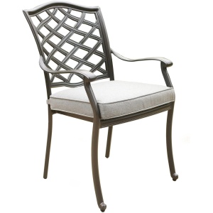 Halston Outdoor Dining Arm Chair Set of 2