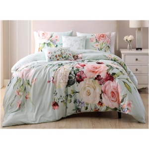 Misty Green 5-pc. Reversible Comforter Set