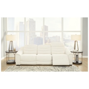 Next-Gen Gaucho 3-Piece Dual Power Reclining Modular Sofa, Chalk