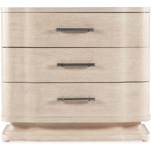 Nouveau Chic Three Drawer Nightstand