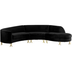 Serpentine 3-pc. Sectional