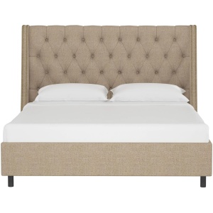 Sheridan Wingback Platform Bed