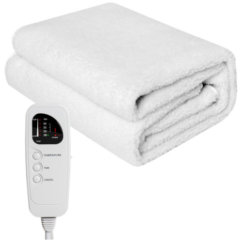 71 x 31 Inch Massage Bed Warmer Heating Pad with 5 Heat Settings