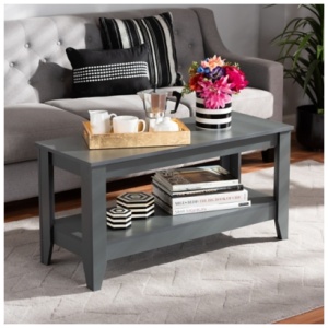 Baxton Studio Elada Coffee Table, Gray