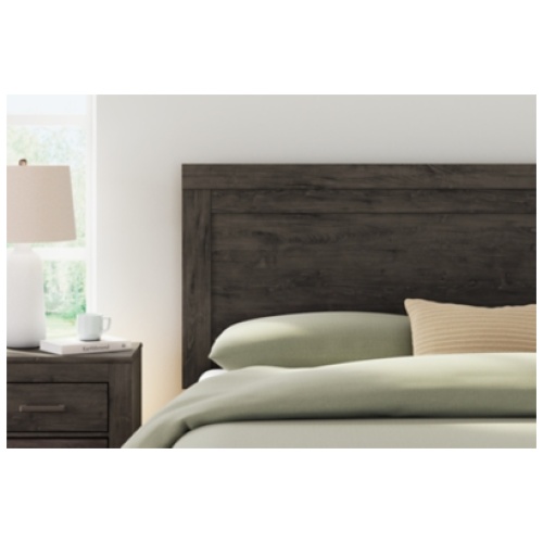 Brinxton King Panel Headboard, Charcoal