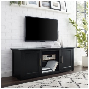 "Crosley Furniture Camden 58" TV Stand", Black