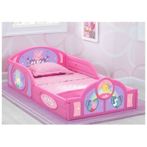 Delta Children Peppa Pig Toddler Bed, Pink