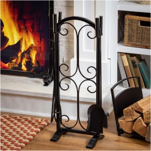 Florence 5 Piece Fireplace Toolset