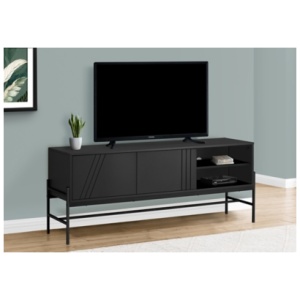 "Monarch Specialties 59" TV Stand", Black