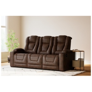 Owner's Box Dual Power Reclining Sofa, Thyme