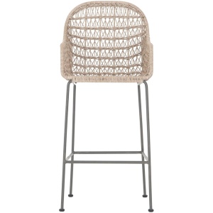 Bandera Outdoor Woven Bar Stool