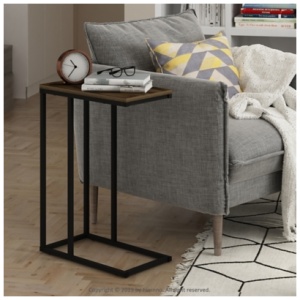 Camnus Living Sofa Side Table, Columbia Walnut