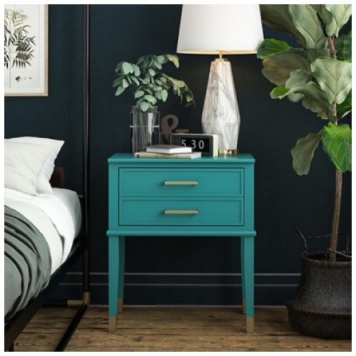 CosmoLiving by Cosmopolitan Westerleigh End Table, Emerald Green