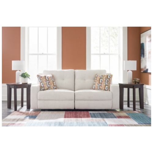 Danum Manual Reclining Sofa, Stone