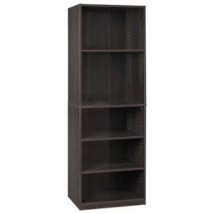 "Five Shelf 71" Home Office Bookcase", Espresso