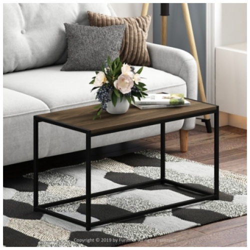 Furinno Camnus Modern Coffee Table, Columbia Walnut