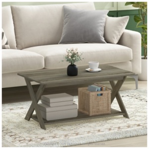 Furinno Coffee Table, French Oak