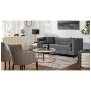 Jennifer Taylor home Jack Sofa, Steeple Gray