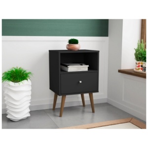 Liberty 1 Drawer Nightstand, Black