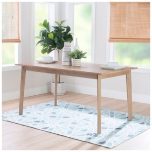 Linon Devin Dining Table, Natural