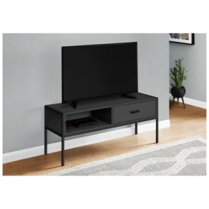 "Monarch Specialties 47" TV Stand", Black