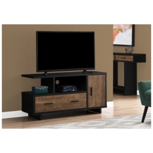 "Monarch Specialties 47" TV Stand", Black/Brown