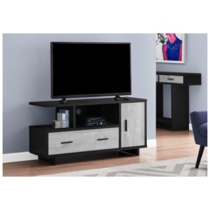 "Monarch Specialties 47" TV Stand", Black/Gray