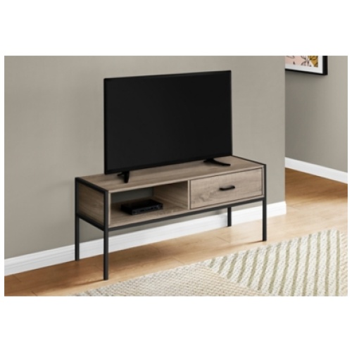 "Monarch Specialties 47" TV Stand", Dark Taupe