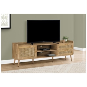 "Monarch Specialties 71" TV Stand", Walnut