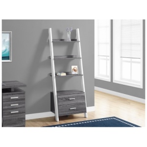 Monarch Specialties Alina Bookcase, Gray