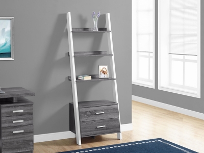 Monarch Specialties Alina Bookcase, Gray