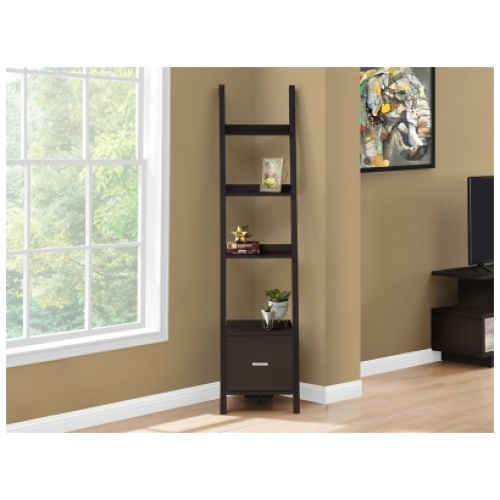 Monarch Specialties Ellis Bookcase, Espresso