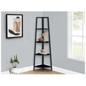 Monarch Specialties Joanna Bookcase, Black