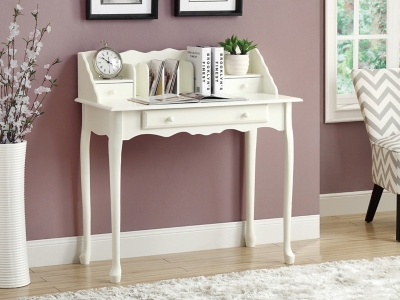 Monarch Specialties Oliver Computer Desk, White