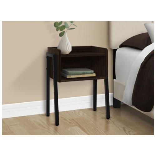 Monarch Specialties Sydney Nightstand, Espresso